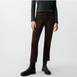 AMO easy army trouser in corduroy Brown Sz31